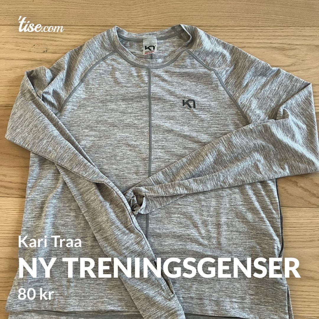 Ny treningsgenser