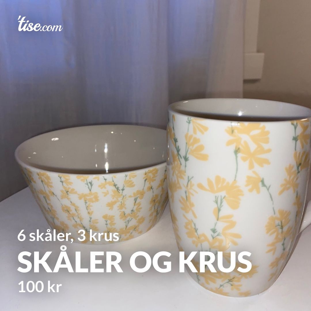 Skåler og krus