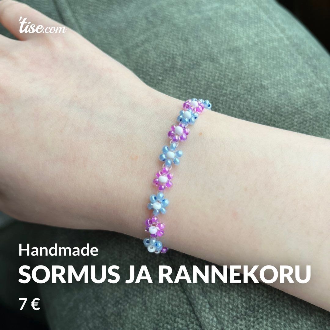 Sormus ja rannekoru