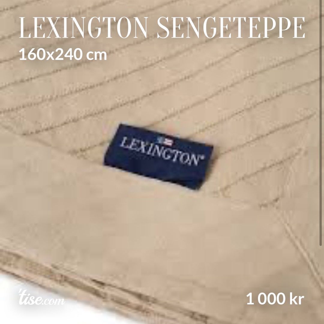 Lexington sengeteppe