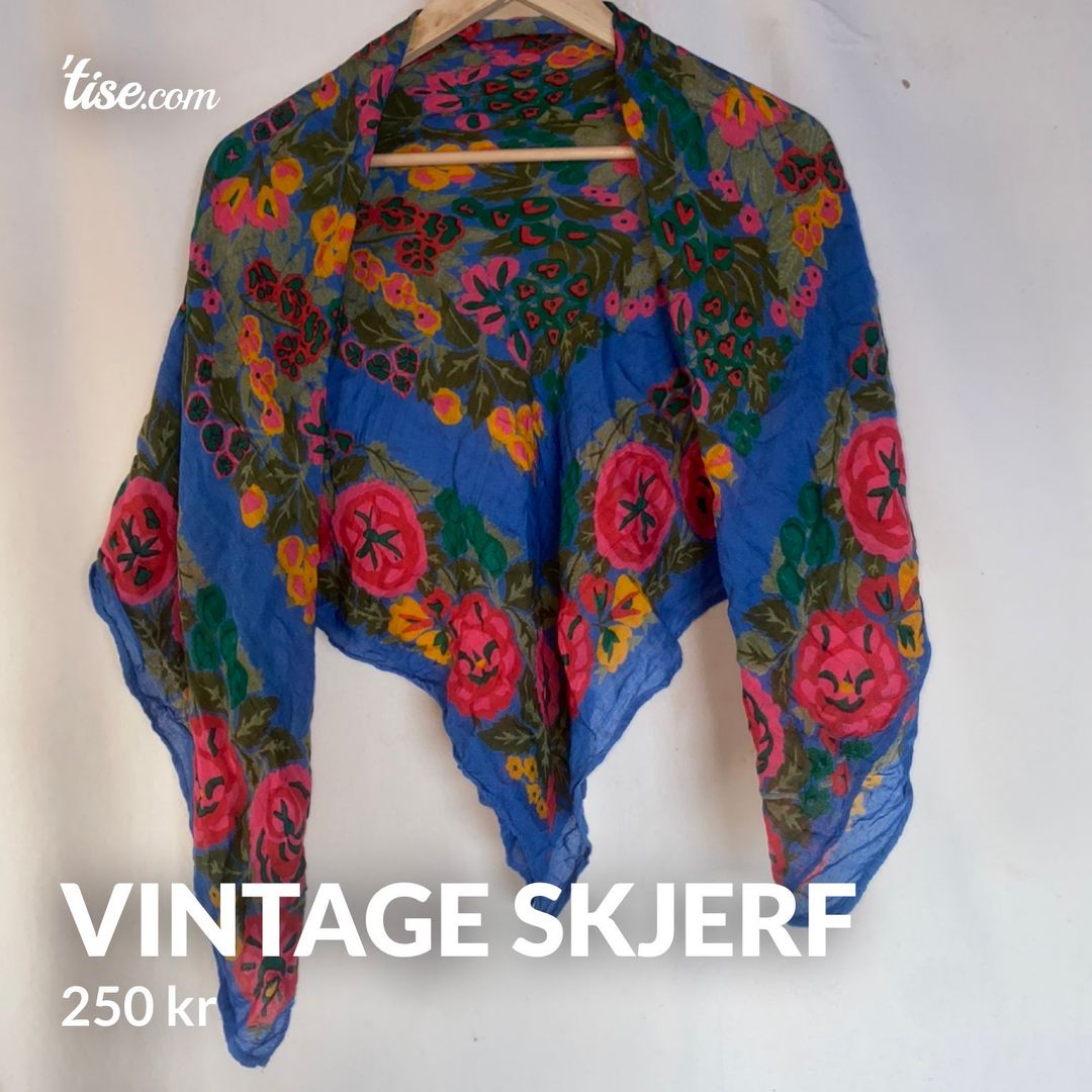 Vintage skjerf