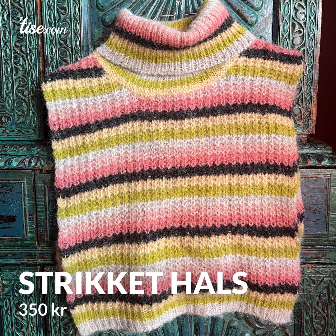 Strikket hals