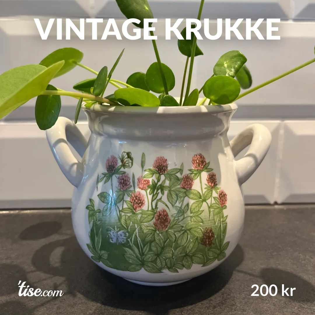 Vintage krukke