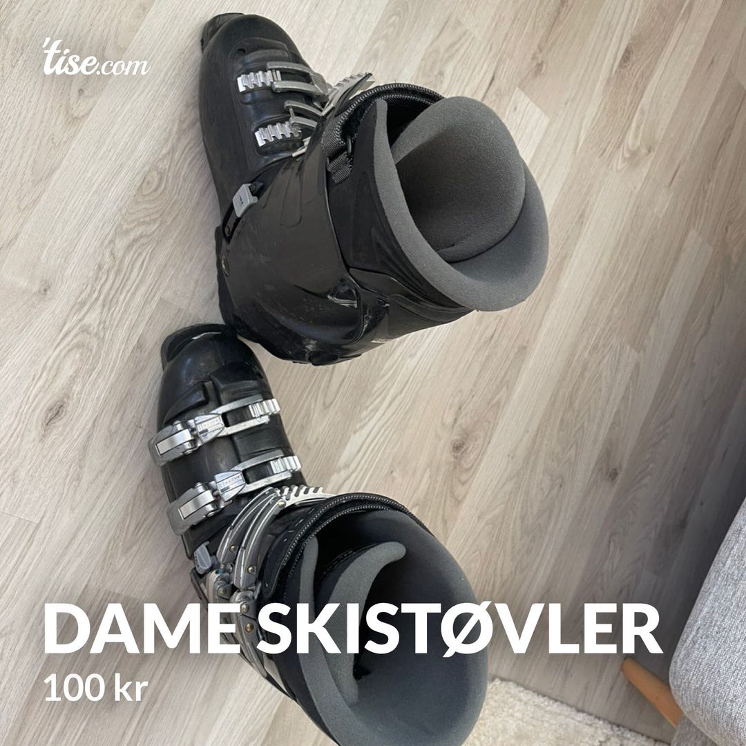 Dame skistøvler