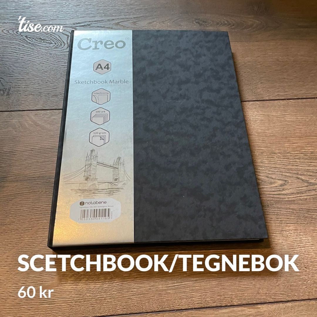 Scetchbook/Tegnebok