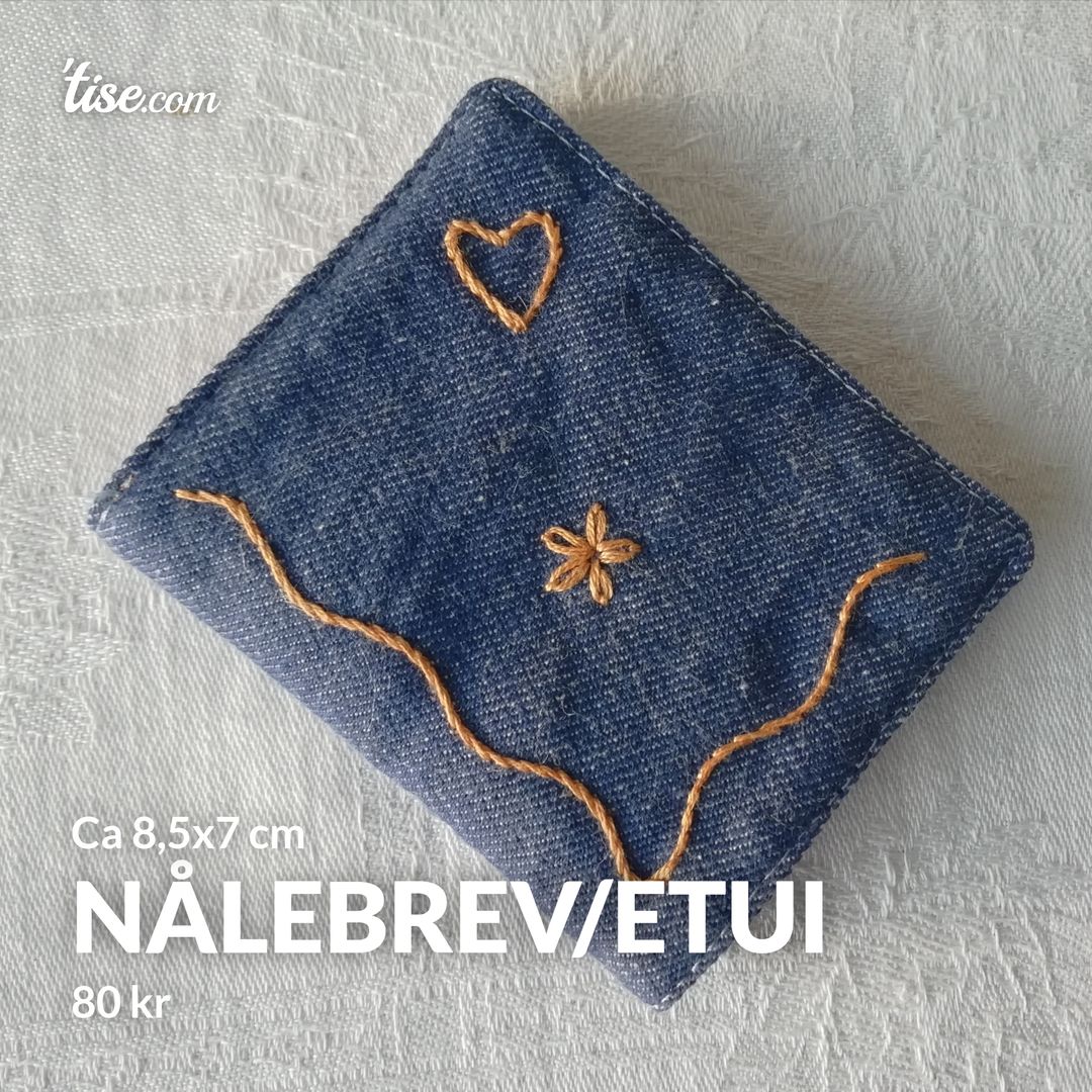 Nålebrev/etui