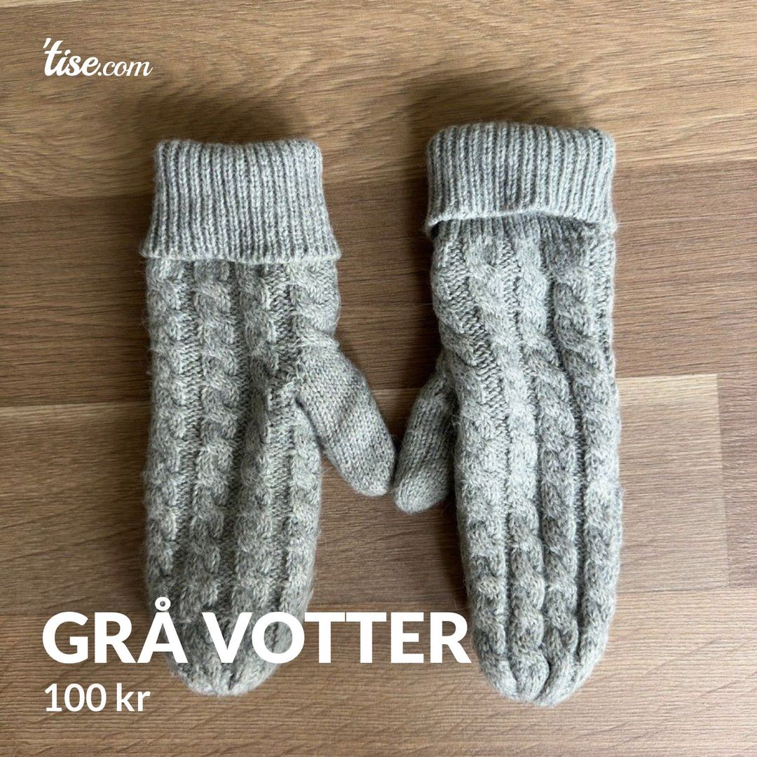 Grå votter