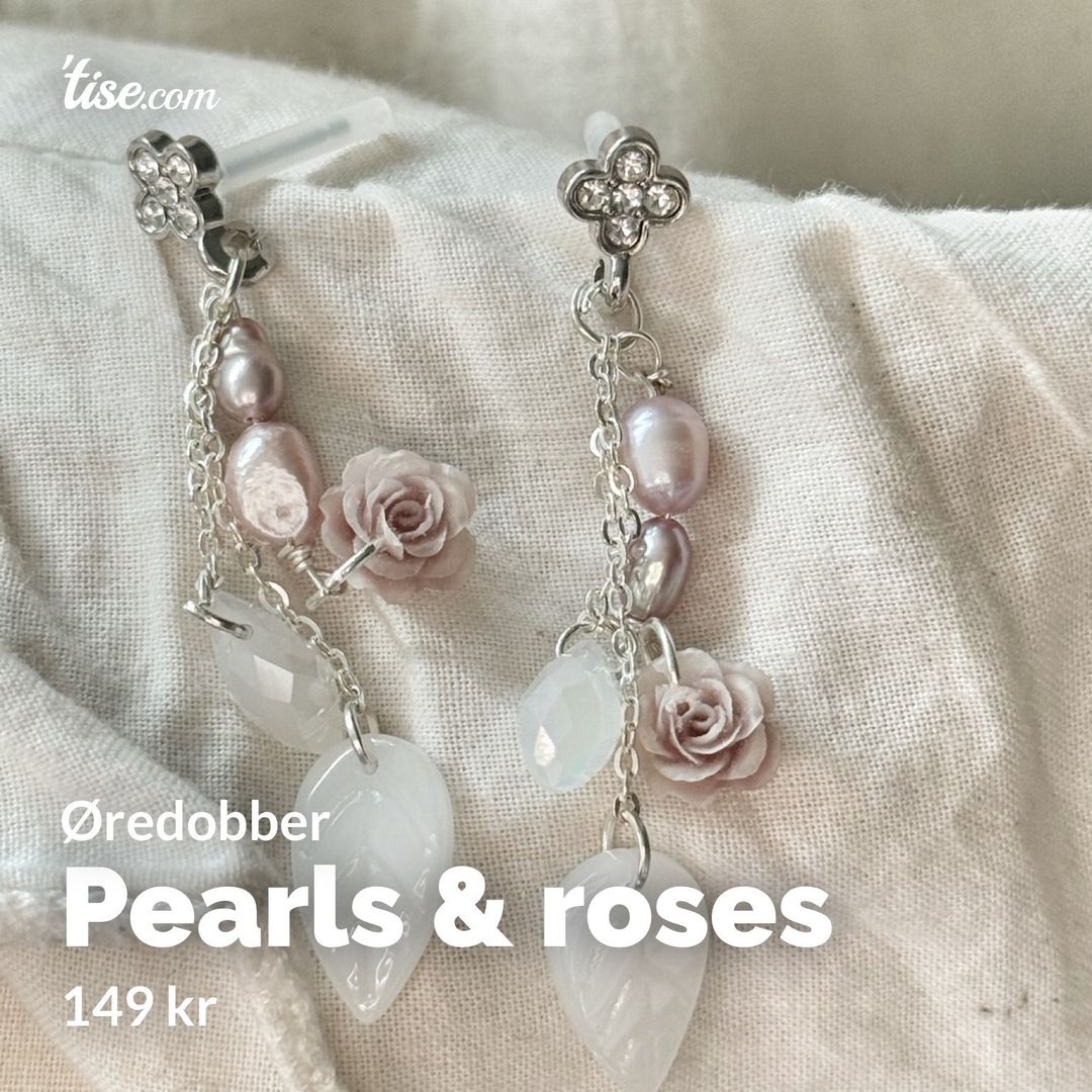 Pearls  roses