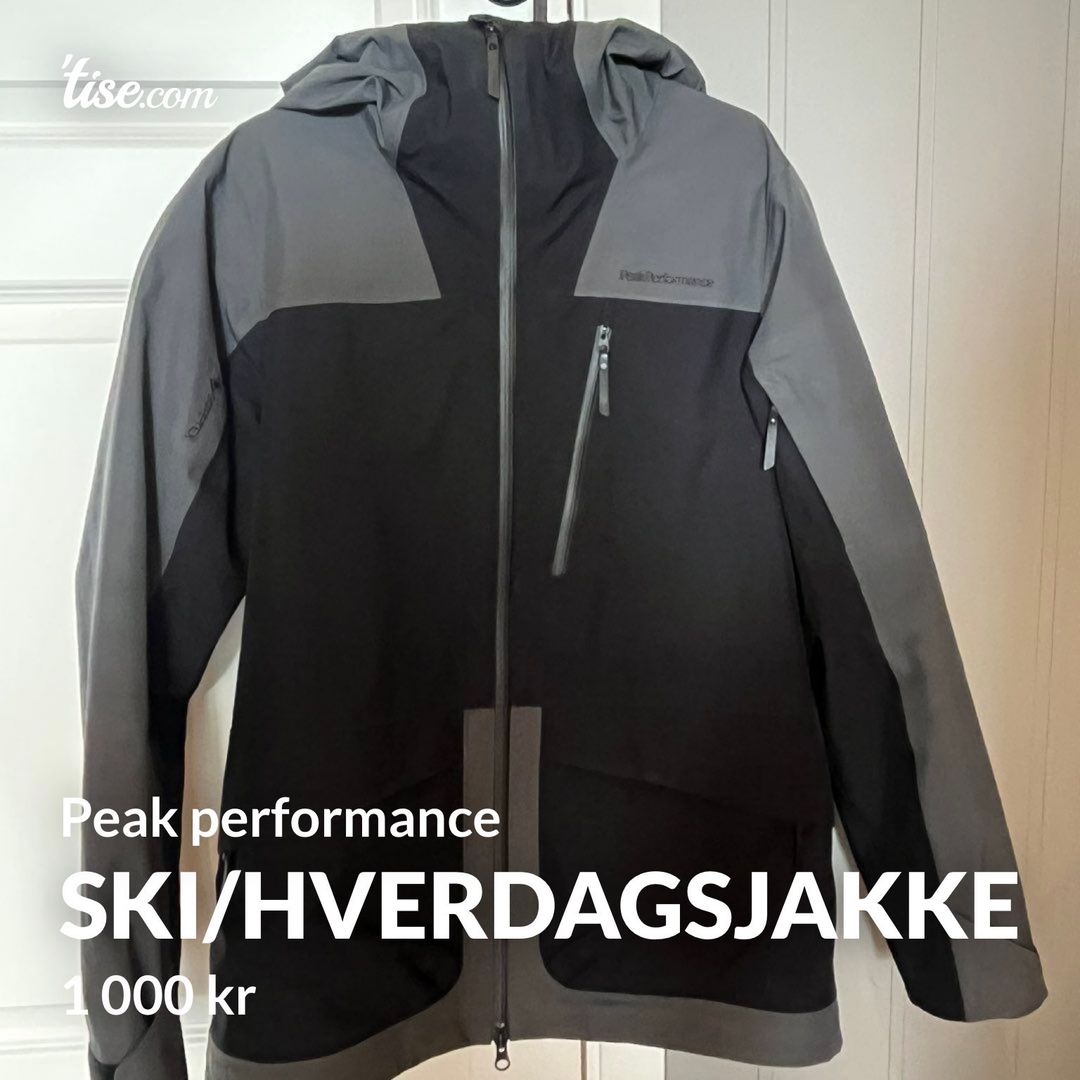 Ski/hverdagsjakke