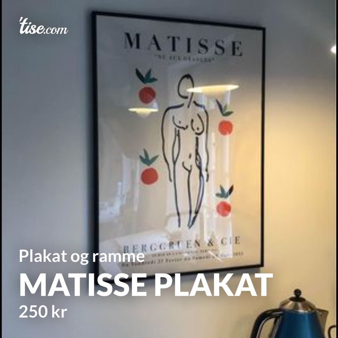 Matisse plakat