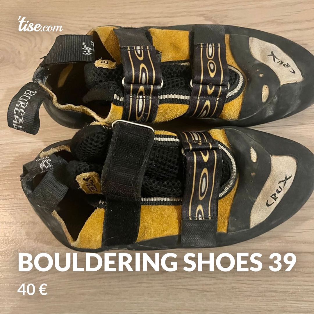 Bouldering shoes 39