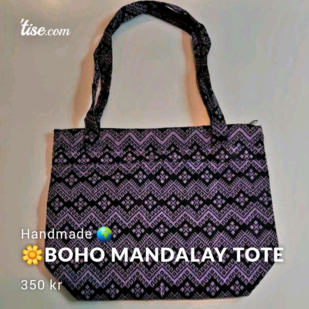 🌼Boho Mandalay Tote