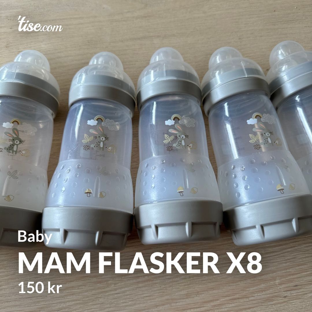 Mam flasker x8