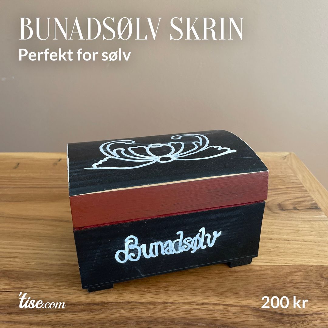 Bunadsølv skrin