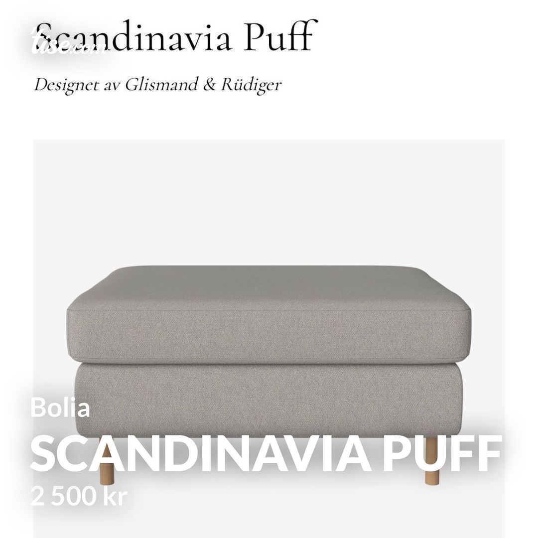 Scandinavia puff