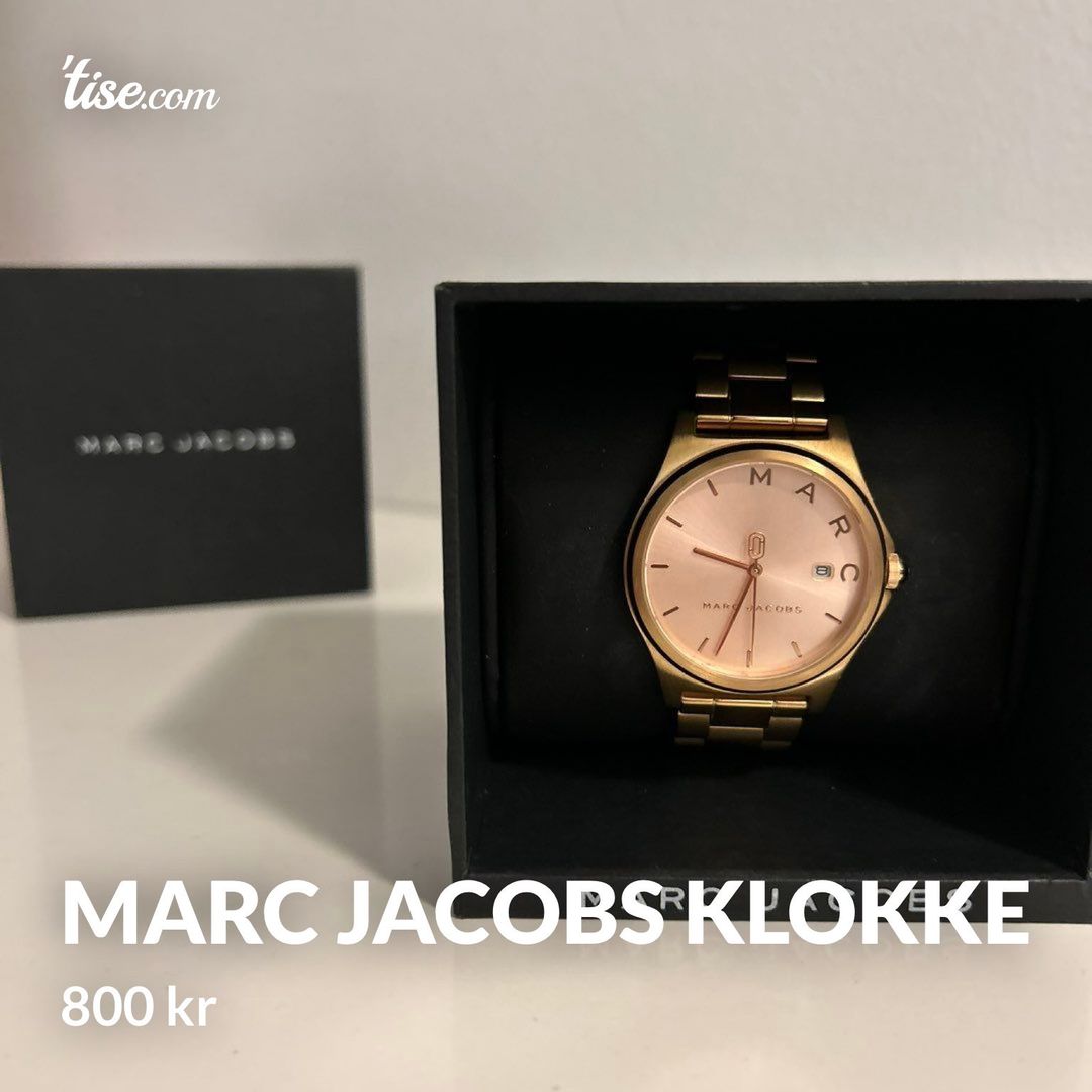 Marc jacobs klokke