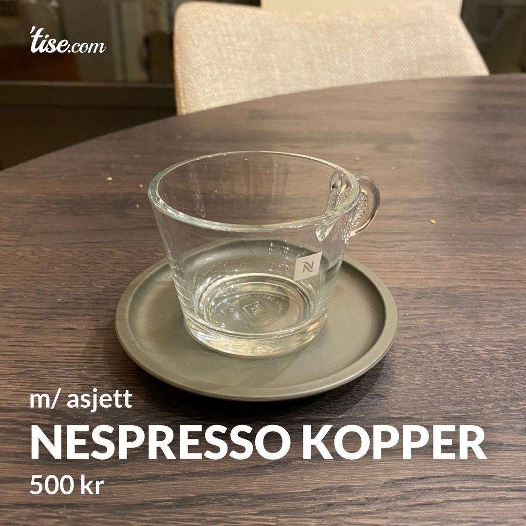 Nespresso kopper