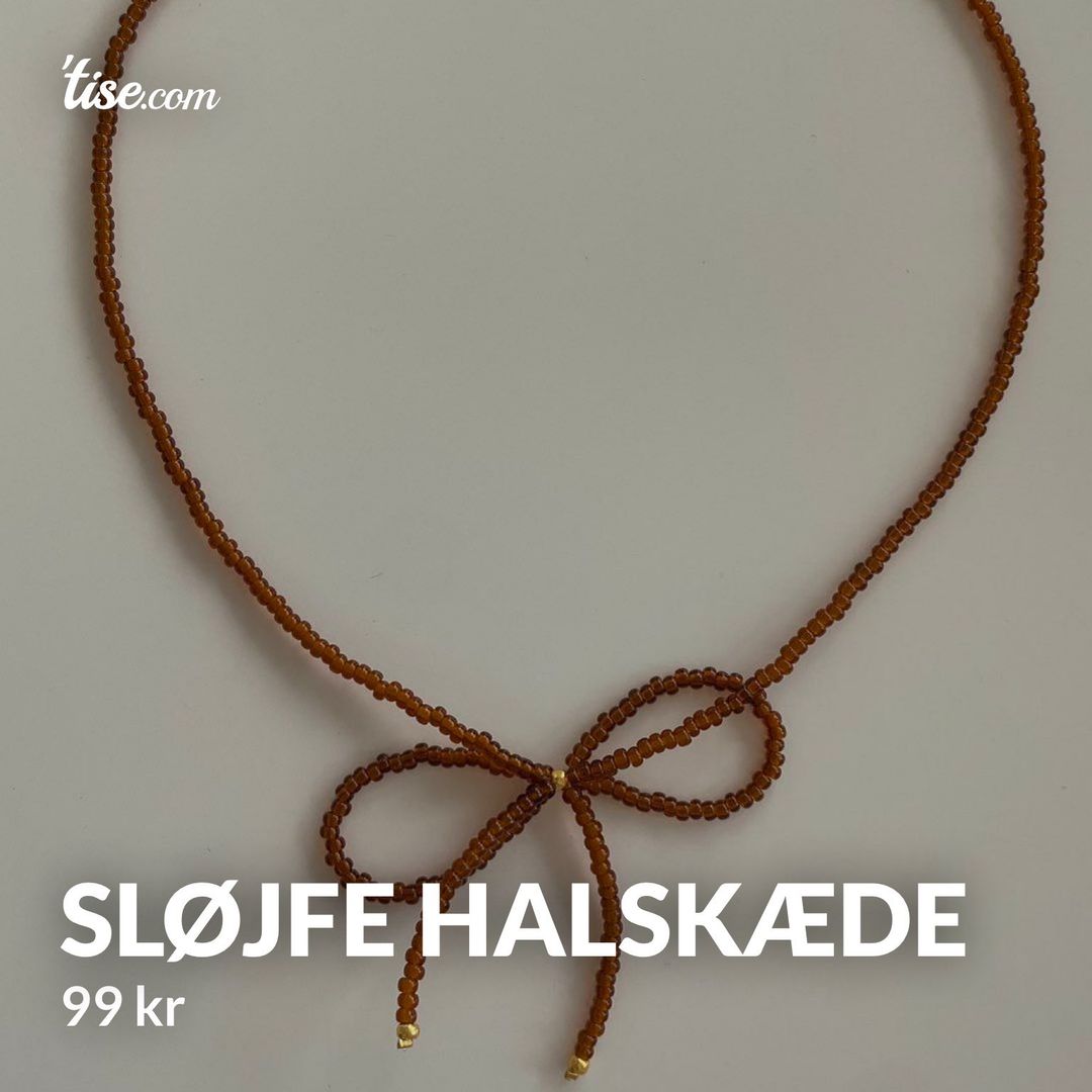 Sløjfe halskæde