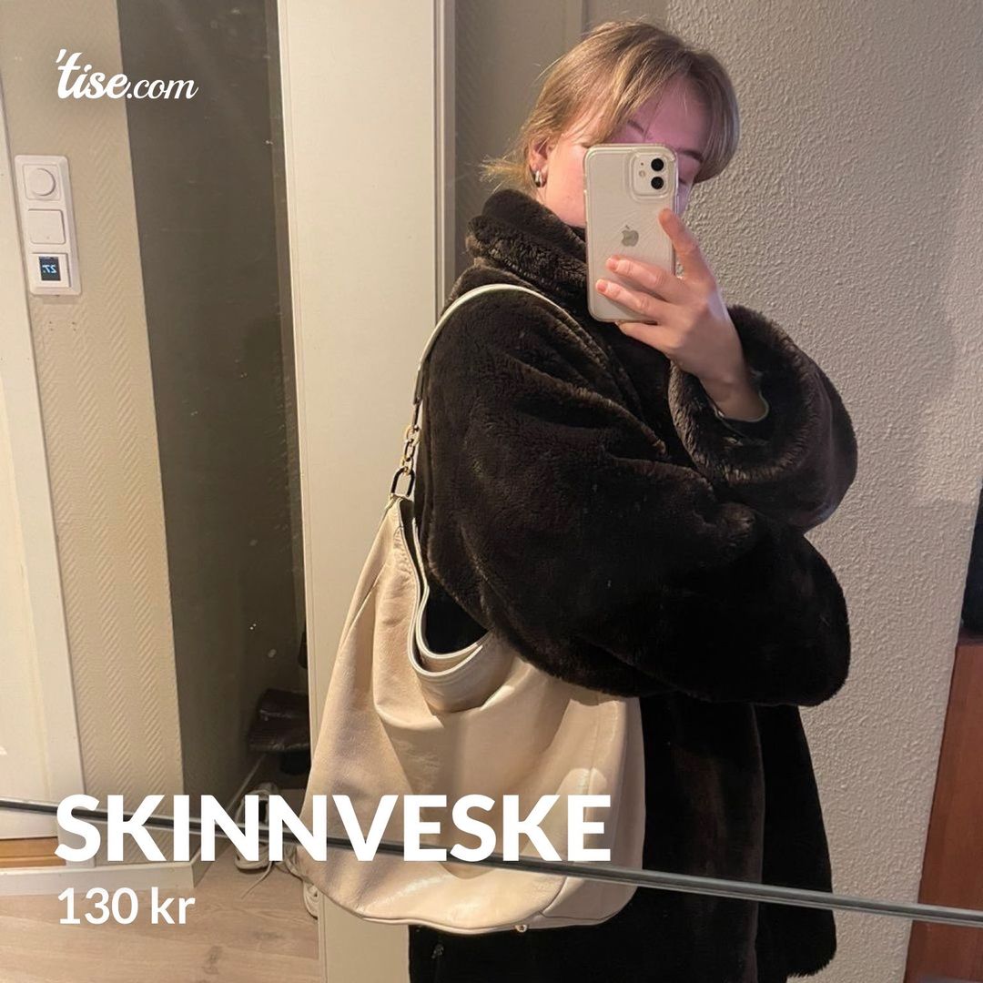 Skinnveske