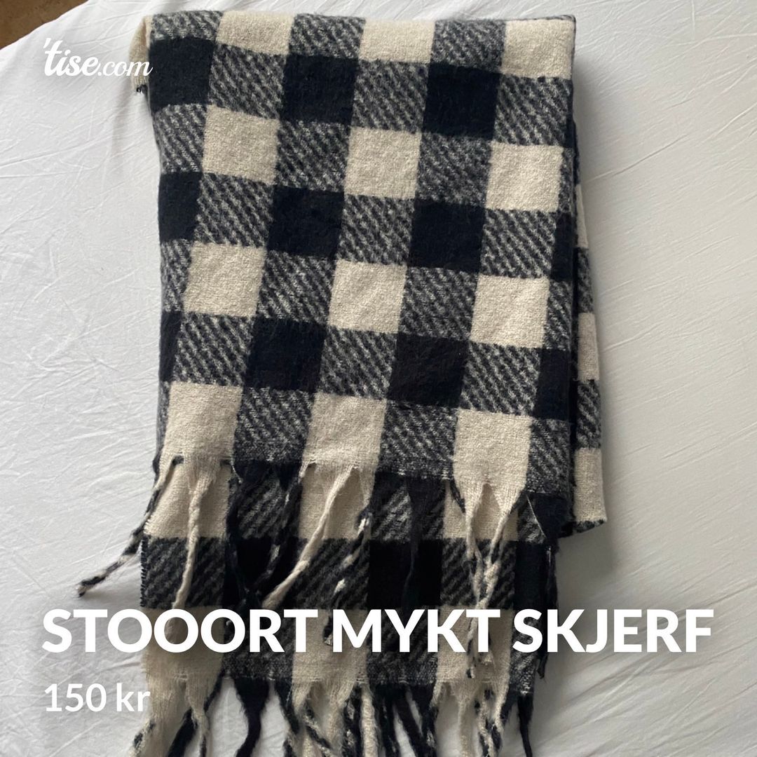 Stooort mykt skjerf