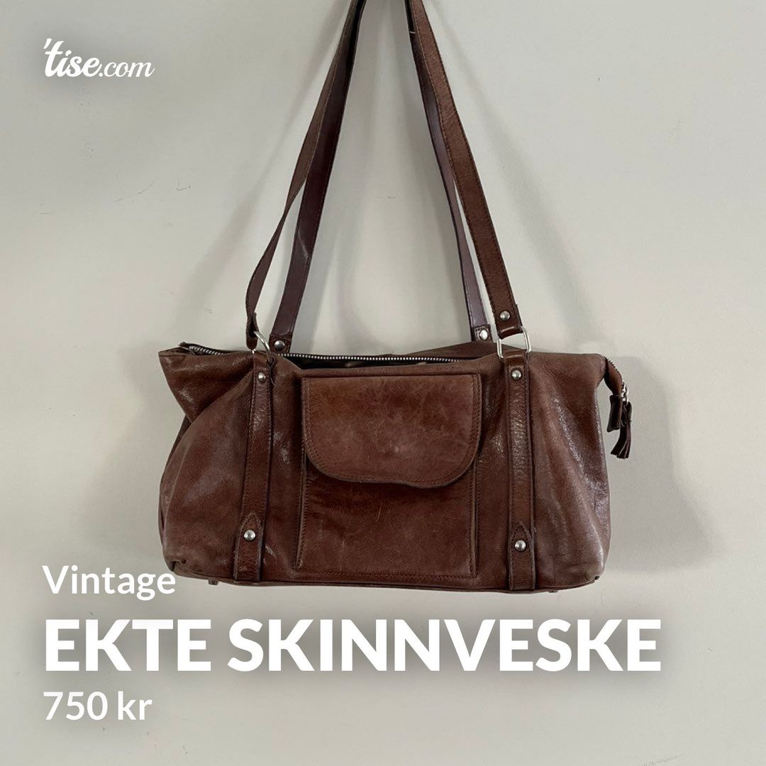 Ekte skinnveske