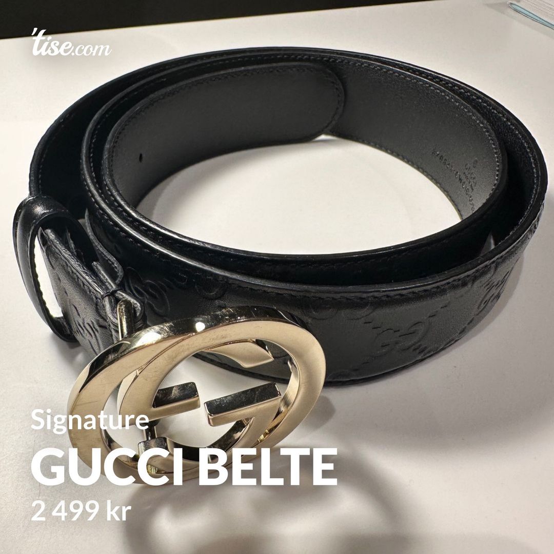 Gucci belte