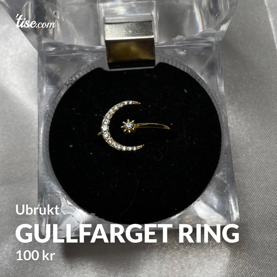 GULLFARGET RING