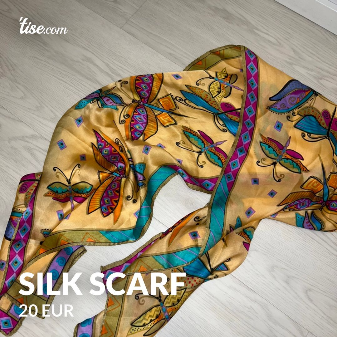 Silk scarf