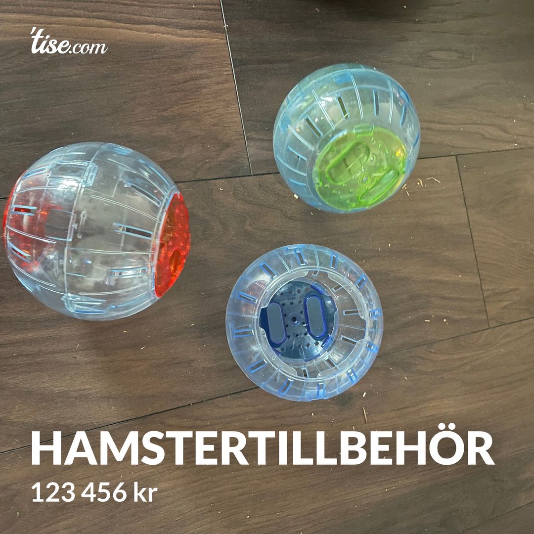 Hamstertillbehör