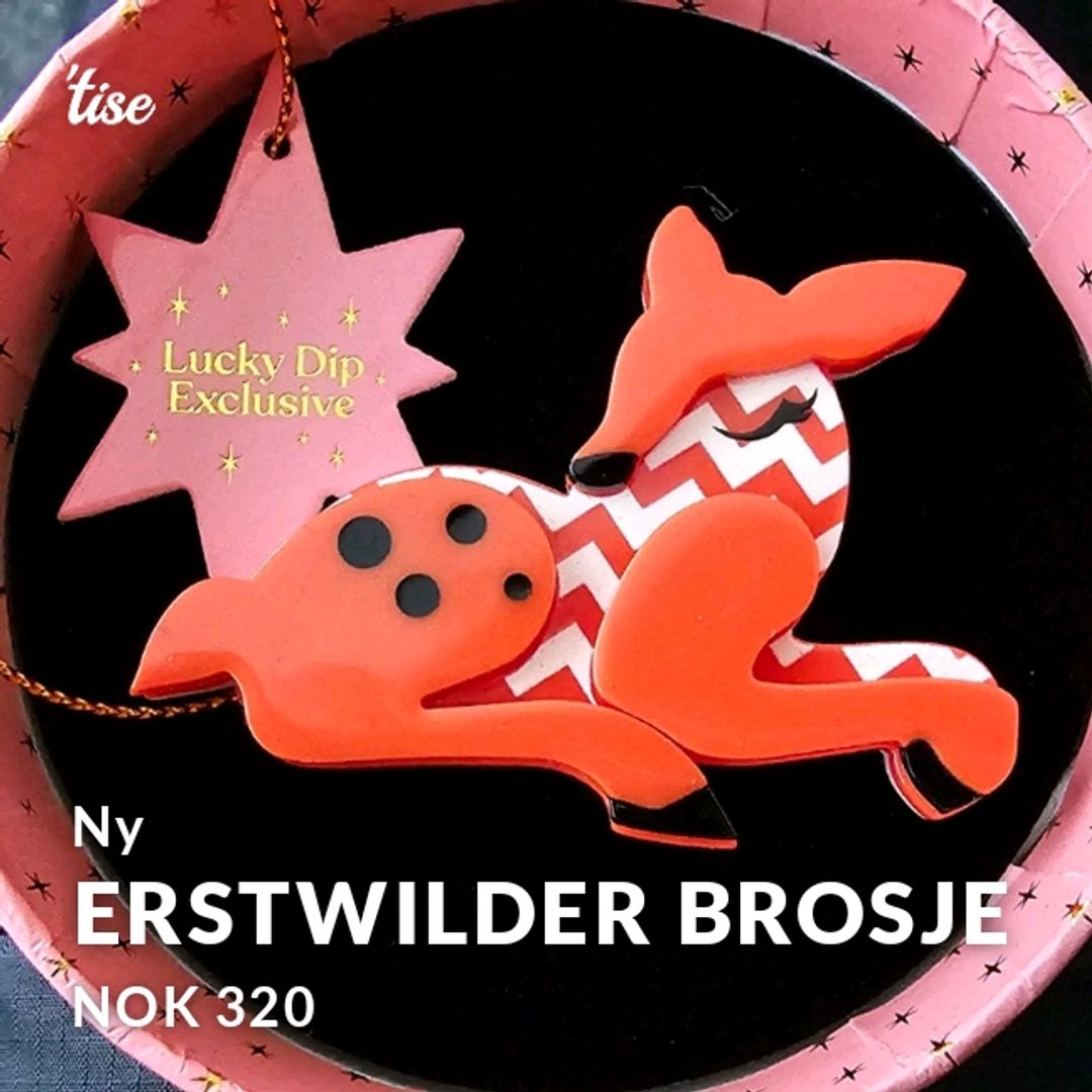 Erstwilder brosje