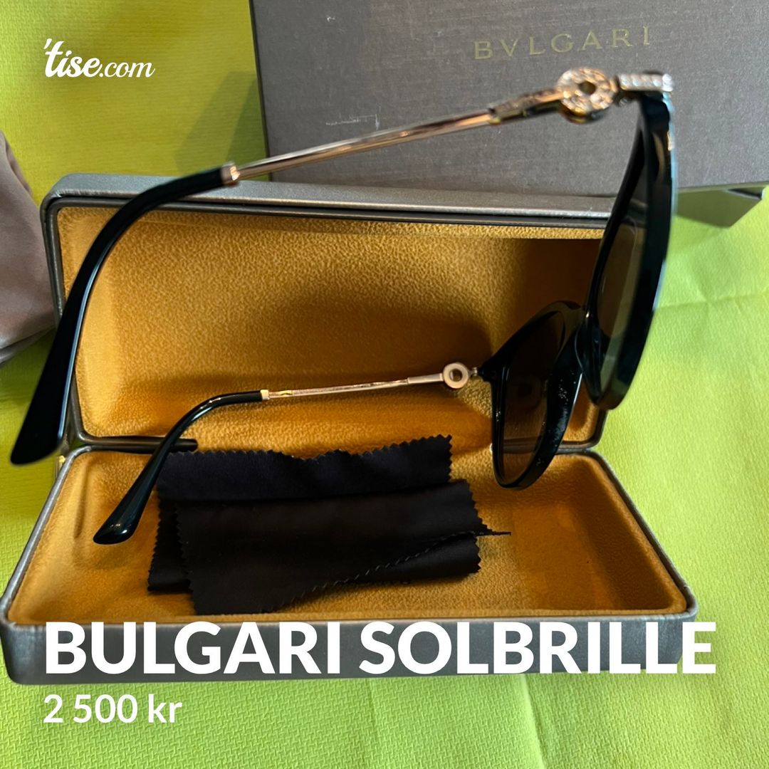 Bulgari solbrille