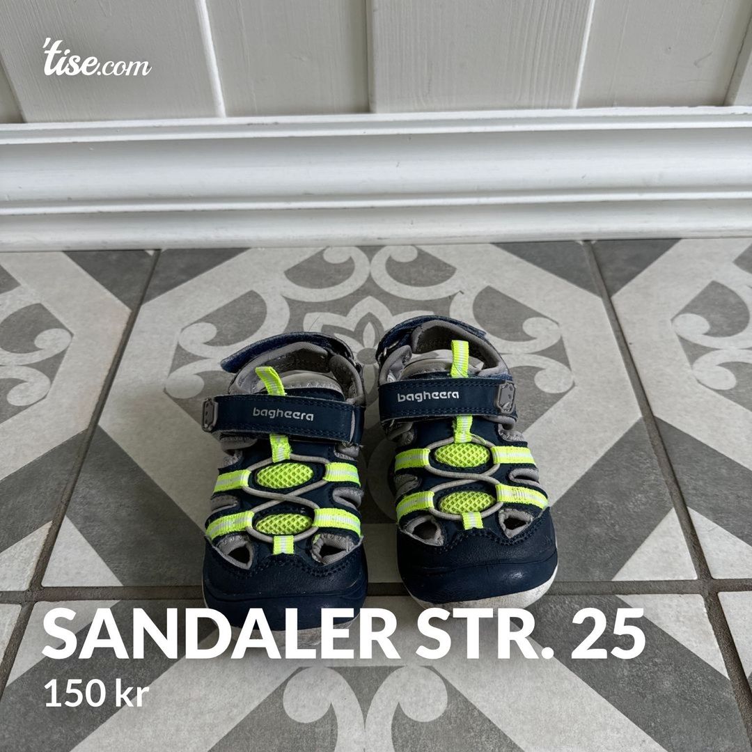 Sandaler str 25