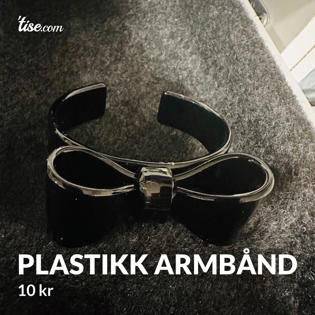 Plastikk armbånd