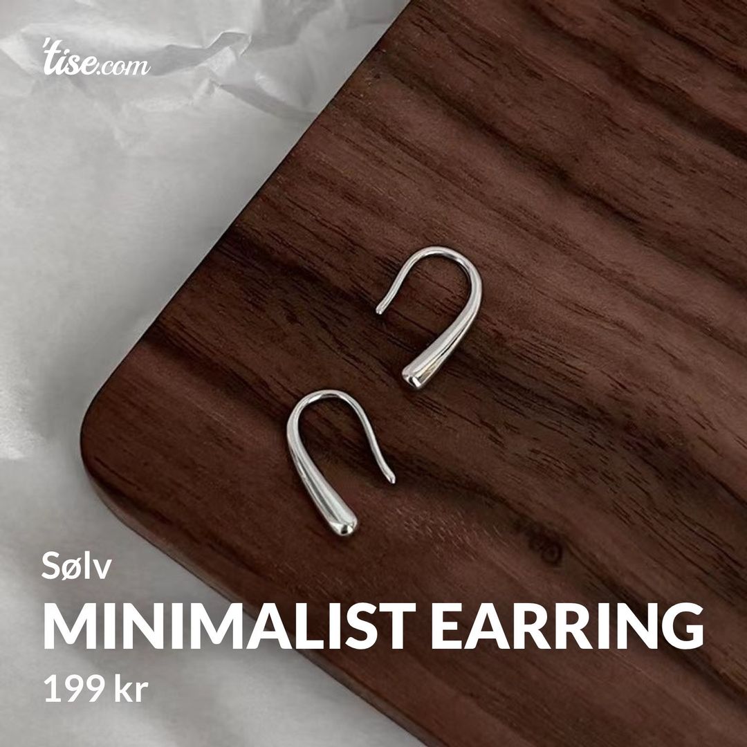 Minimalist Earring