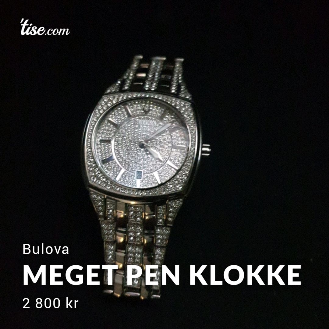 Meget Pen Klokke