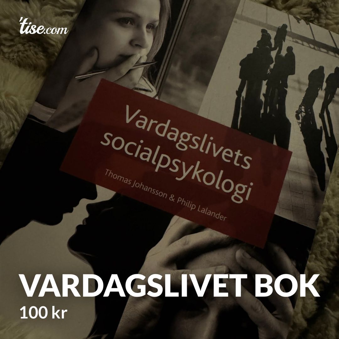 Vardagslivet bok