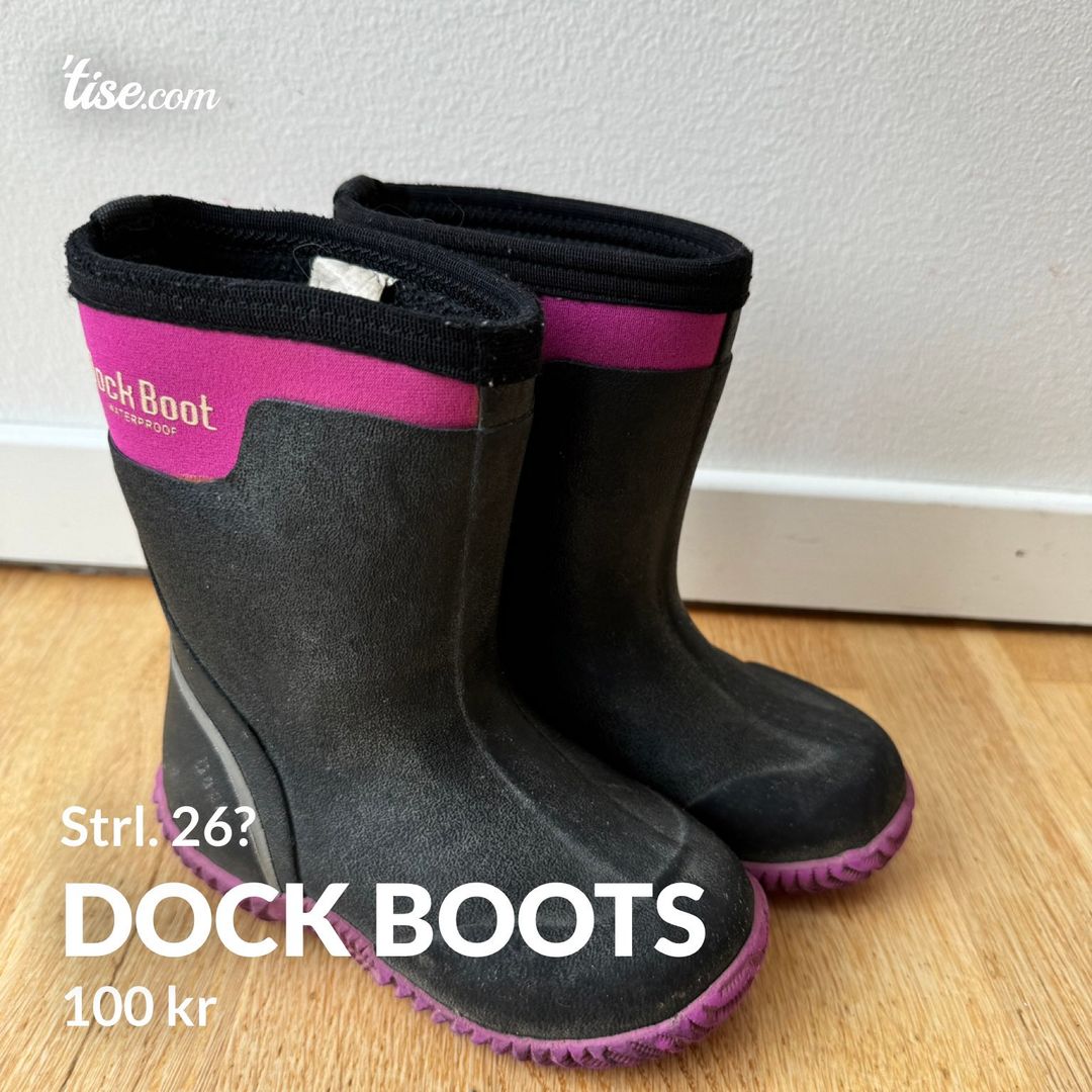 Dock boots