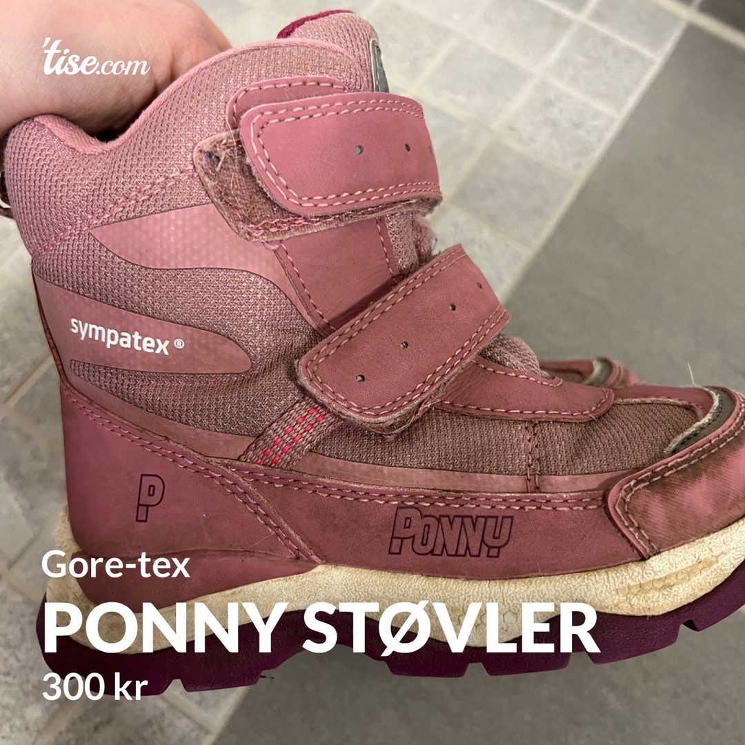 Ponny støvler