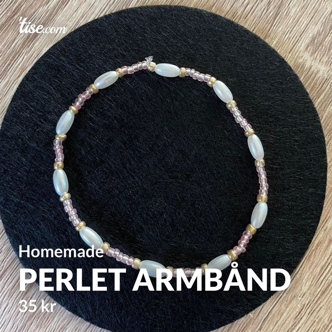 Perlet armbånd