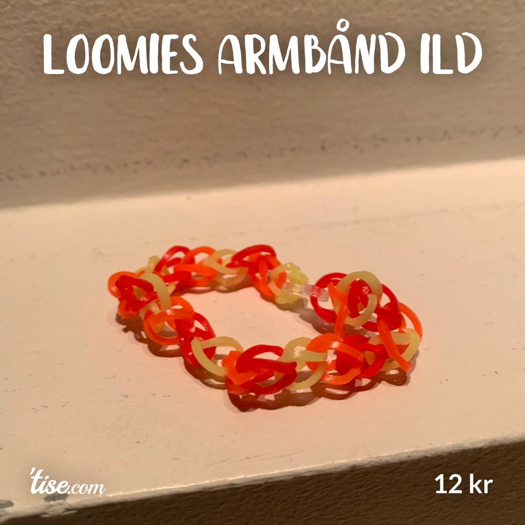 Loomies armbånd ild