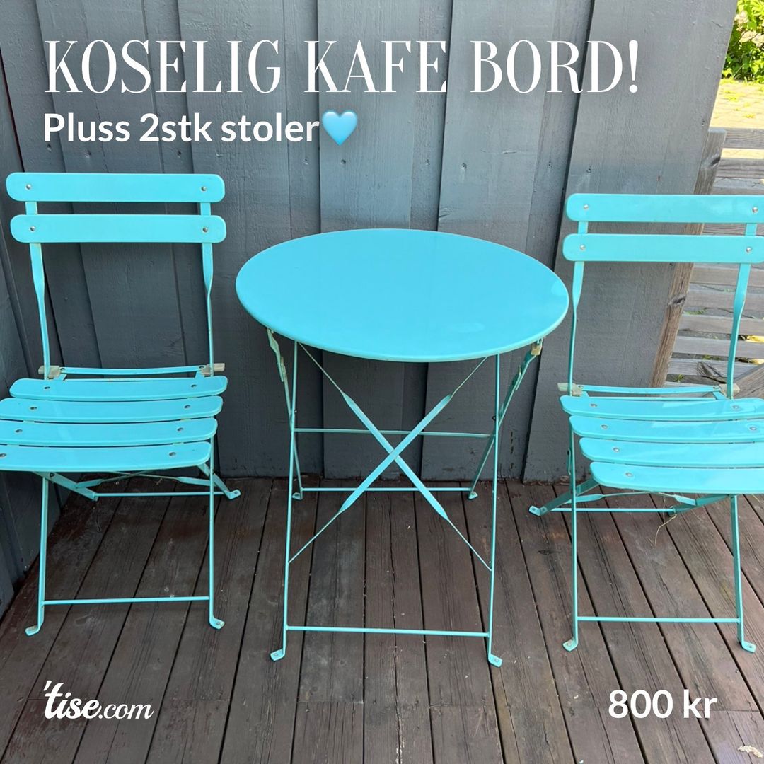 Koselig Kafe bord!