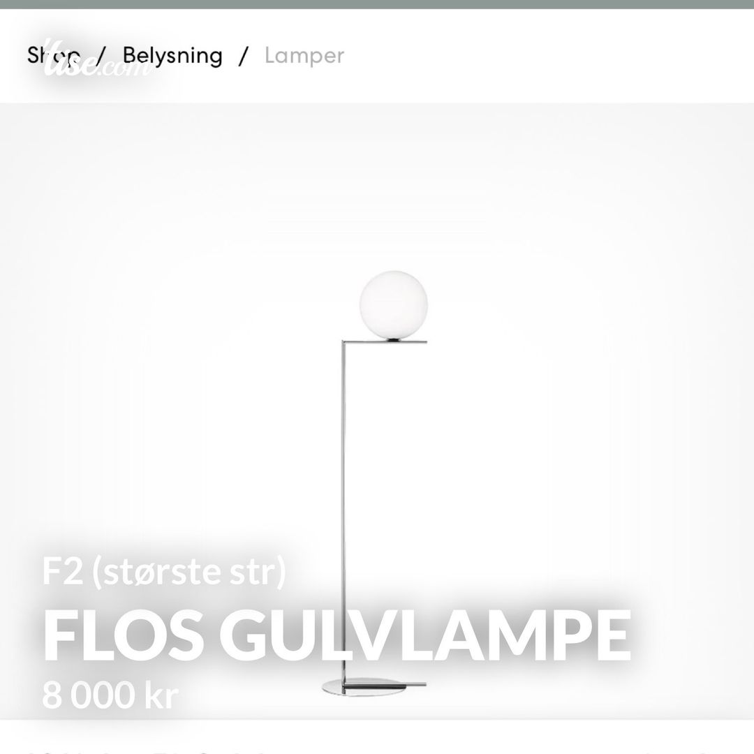 Flos gulvlampe