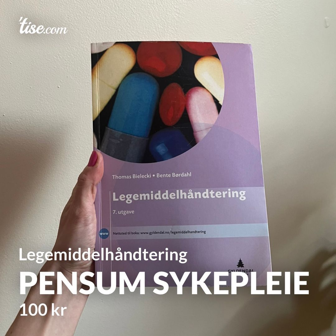 Pensum sykepleie