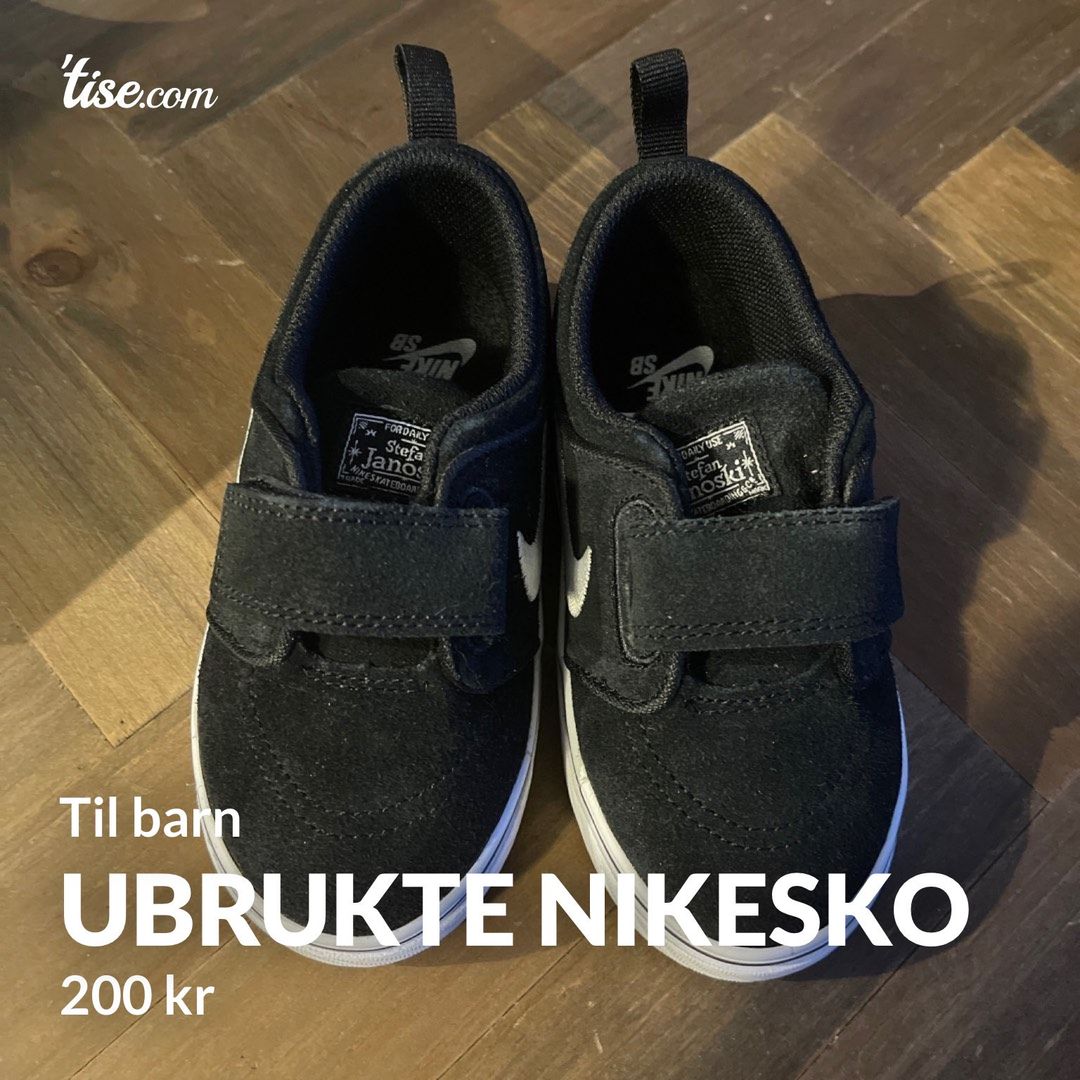 Ubrukte nikesko