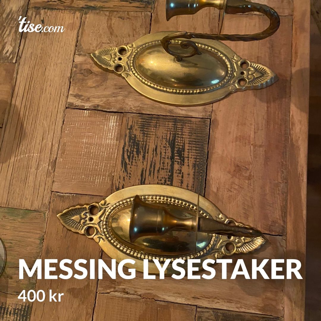 MESSING LYSESTAKER