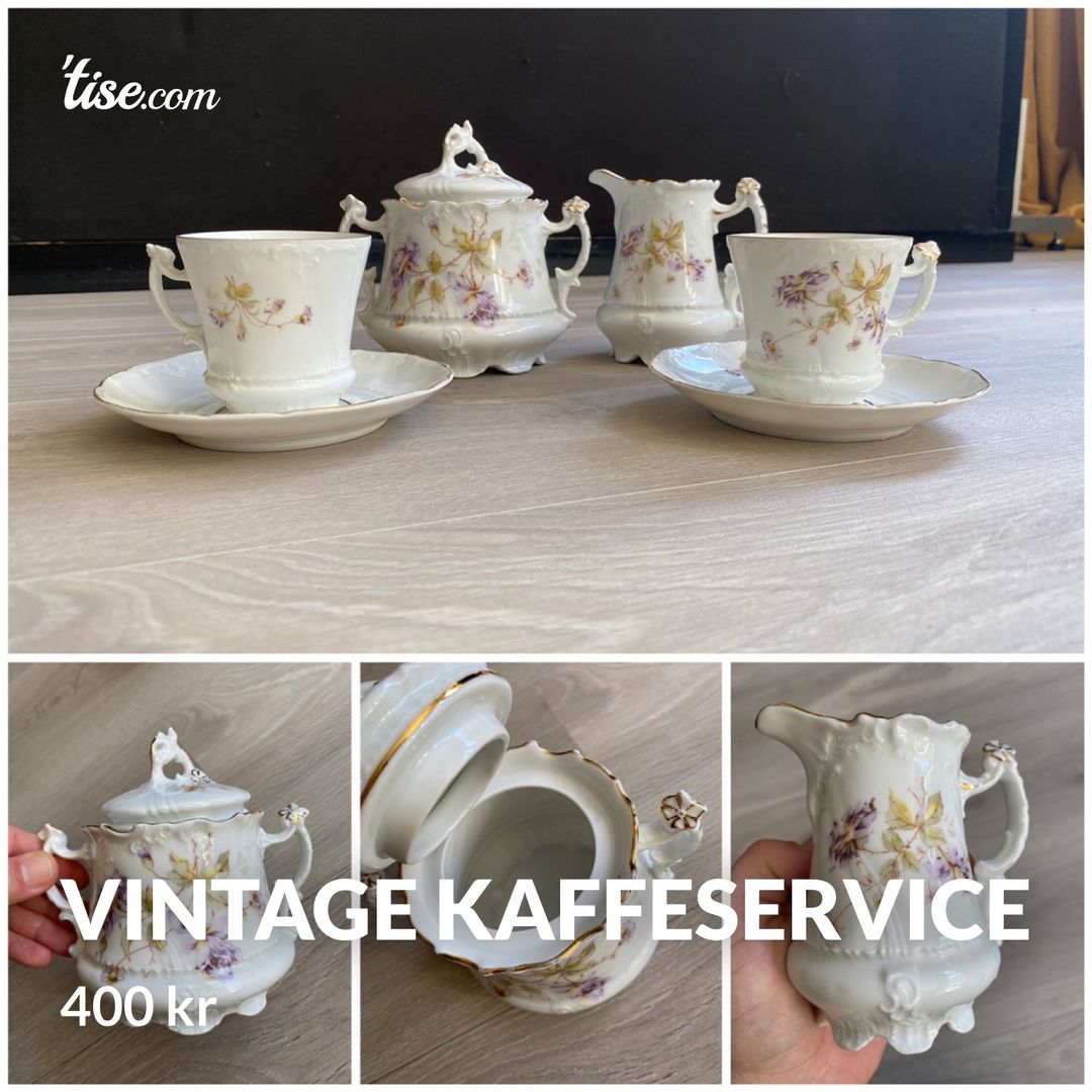 Vintage kaffeservice