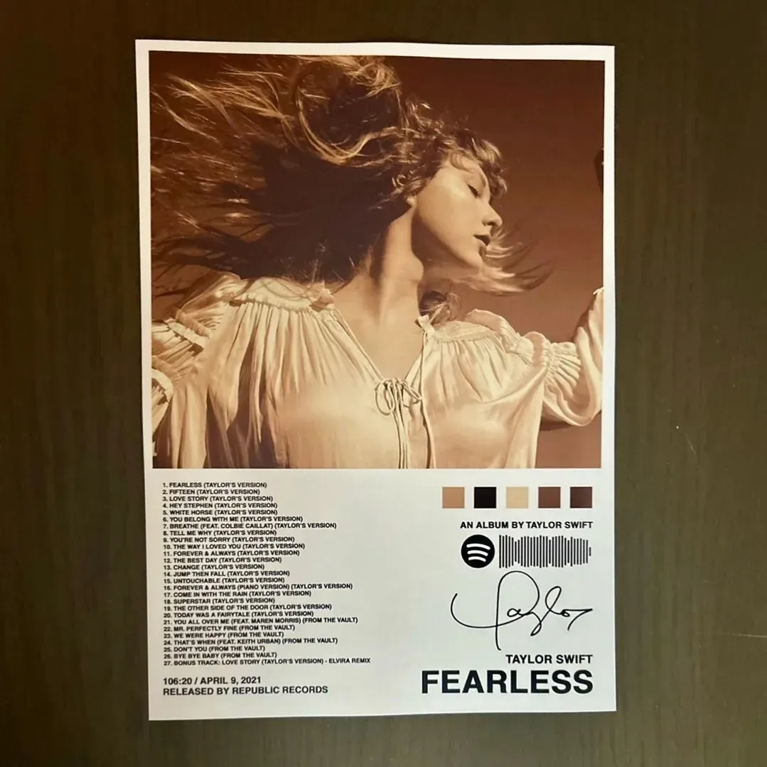 Fearless Plakat