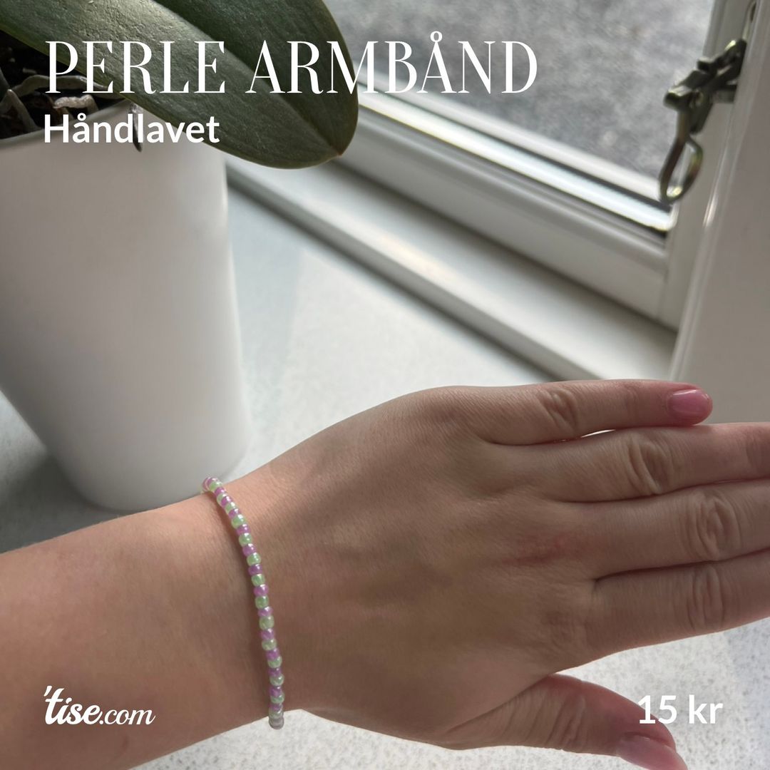 Perle armbånd