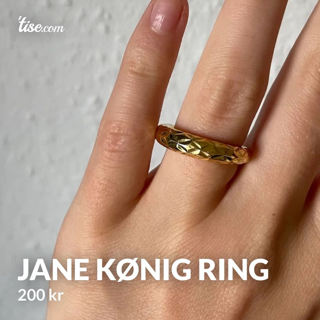 Jane Kønig ring