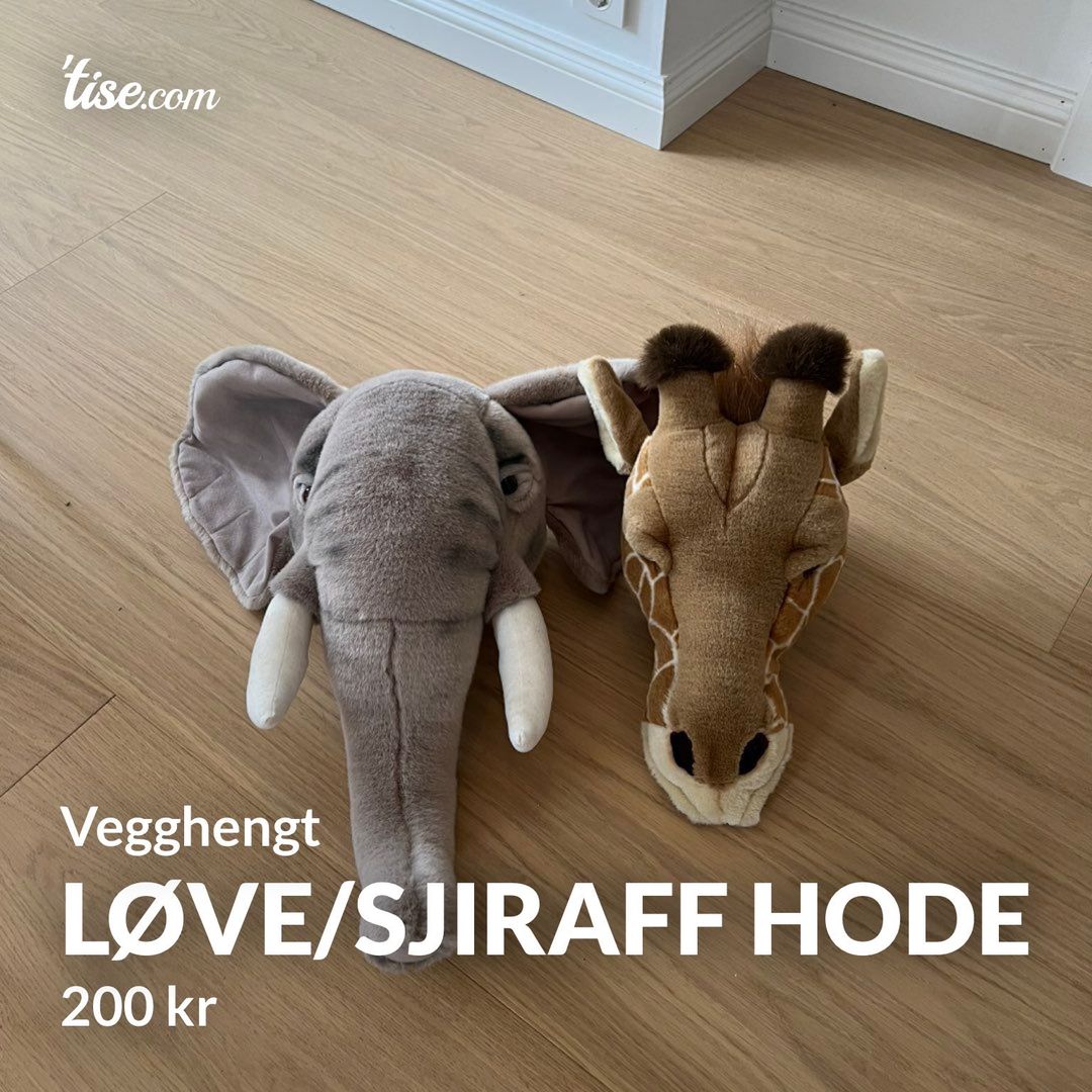 Løve/sjiraff hode